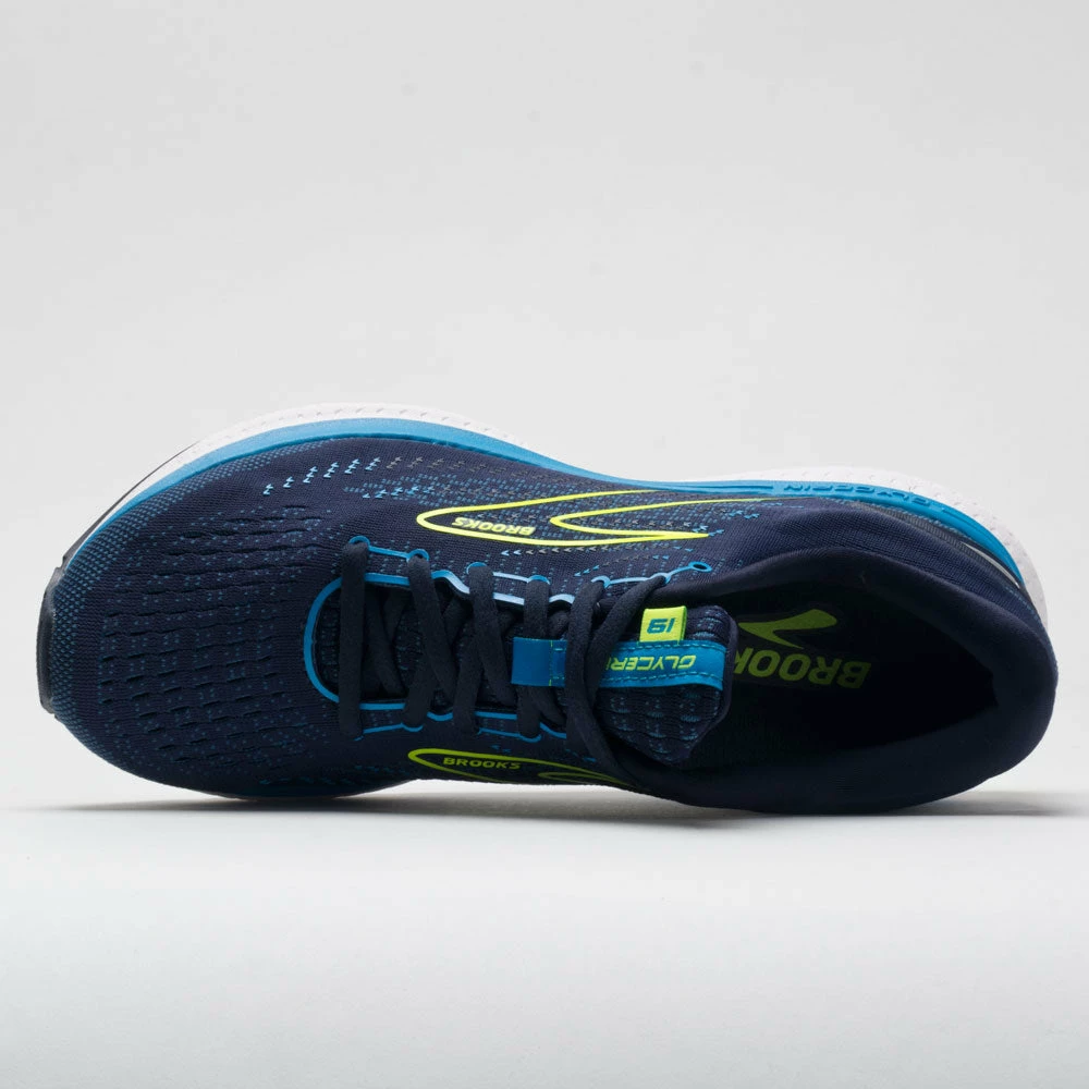 Wholesale ๐ Hot Sale ๐ฅ Brooks Glycerin 19 Men's Navy/Blue/Nightlife Running ๐ ๐ Shoes ๐ ๐คฉ 5 Brooks Glycerin 19 Men's Navy/Blue/Nightlife Running Shoes