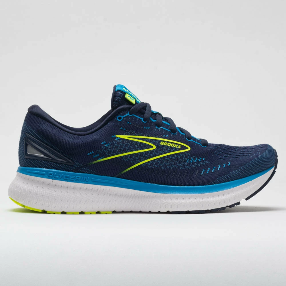 Wholesale ๐ Hot Sale ๐ฅ Brooks Glycerin 19 Men's Navy/Blue/Nightlife Running ๐ ๐ Shoes ๐ ๐คฉ 3 Brooks Glycerin 19 Men's Navy/Blue/Nightlife Running Shoes