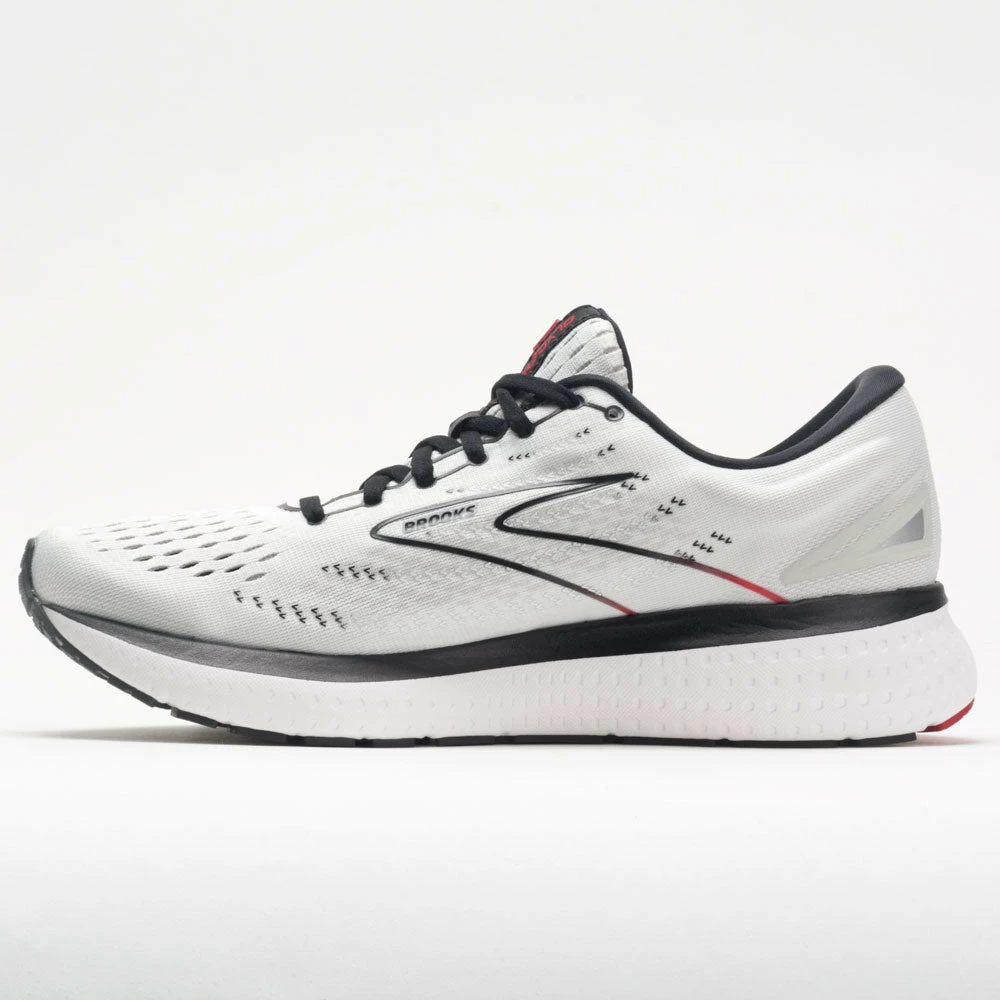 Cheap ๐ฏ Discount ๐ Running ๐ ๐ Shoes Brooks Glycerin 19 Men's White/Black/Red ๐ ๐ 4 Running Shoes Brooks Glycerin 19 Men's White/Black/Red
