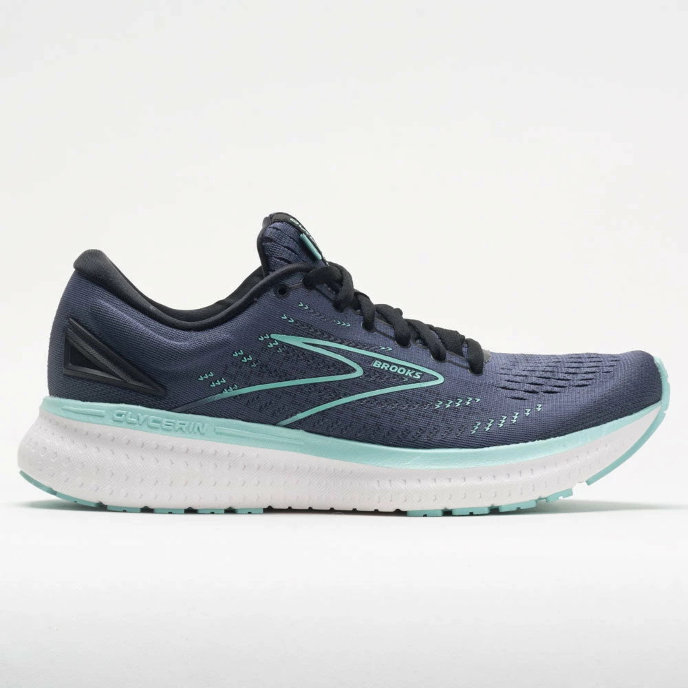 Flash Sale ⭐ Brand new 👏 Brooks Glycerin 19 👩 Women's Nightshadow/Black/Blue ⌛ ⌛ 3 Brooks Glycerin 19 Women's Nightshadow/Black/Blue