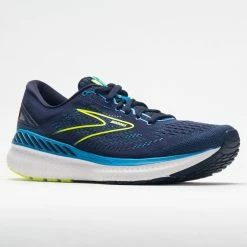 Hot Sale ๐คฉ Hot Sale โ Running ๐ ๐ Shoes Brooks Glycerin GTS 19 Men's Navy/Blue/Nightlife โค๏ธ ๐ 12 Running Shoes Brooks Glycerin GTS 19 Men's Navy/Blue/Nightlife