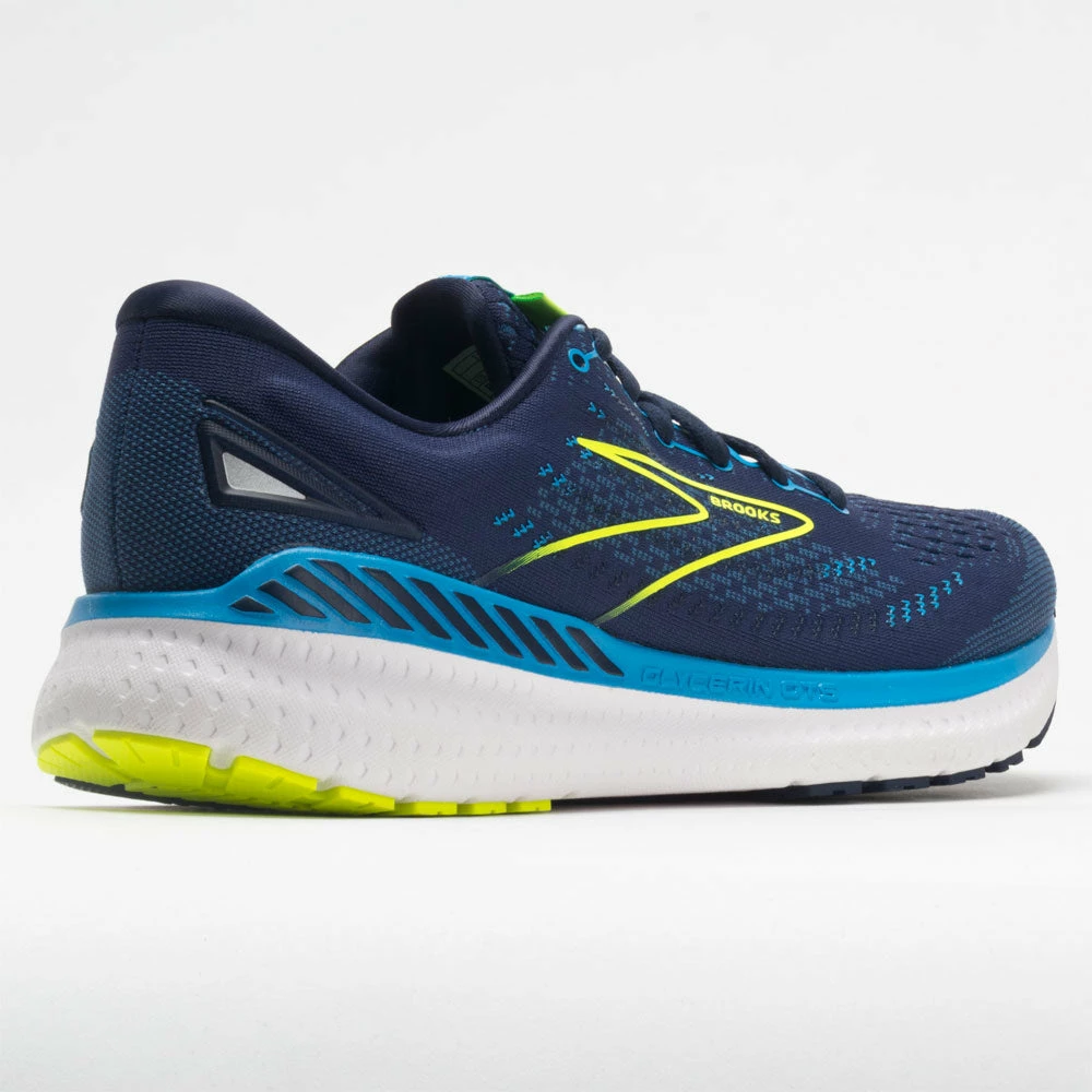 Hot Sale ๐คฉ Hot Sale โ Running ๐ ๐ Shoes Brooks Glycerin GTS 19 Men's Navy/Blue/Nightlife โค๏ธ ๐ 8 Running Shoes Brooks Glycerin GTS 19 Men's Navy/Blue/Nightlife