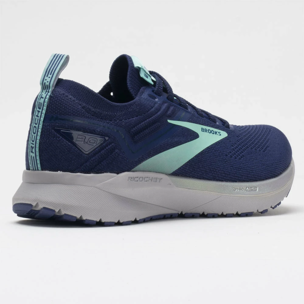 Best deal ๐ Brand new โจ Brooks Ricochet 3 ๐ฉ Women's Peacoat/Ribbon/Blue Tint โ๏ธ ๐ 8 Brooks Ricochet 3 Women's Peacoat/Ribbon/Blue Tint