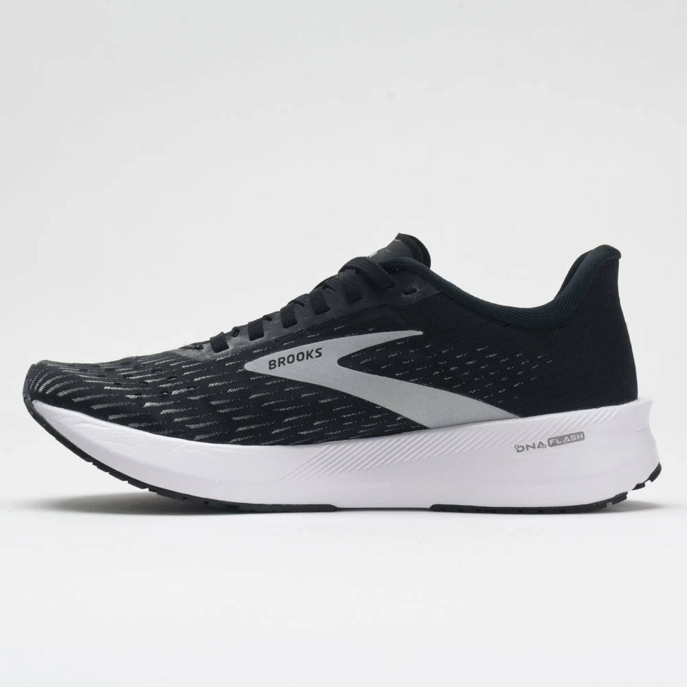 Outlet ๐ Best deal ๐ Brooks Hyperion Tempo Men's Black/Silver/White Running ๐ ๐ Shoes ๐ โจ 4 Brooks Hyperion Tempo Men's Black/Silver/White Running Shoes