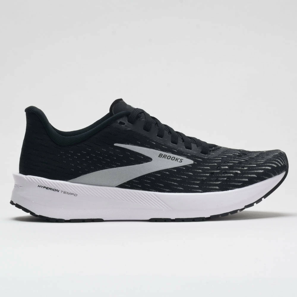 Outlet ๐ Best deal ๐ Brooks Hyperion Tempo Men's Black/Silver/White Running ๐ ๐ Shoes ๐ โจ 3 Brooks Hyperion Tempo Men's Black/Silver/White Running Shoes