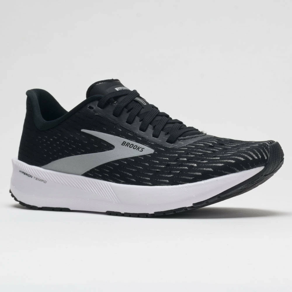 Outlet ๐ Best deal ๐ Brooks Hyperion Tempo Men's Black/Silver/White Running ๐ ๐ Shoes ๐ โจ 7 Brooks Hyperion Tempo Men's Black/Silver/White Running Shoes