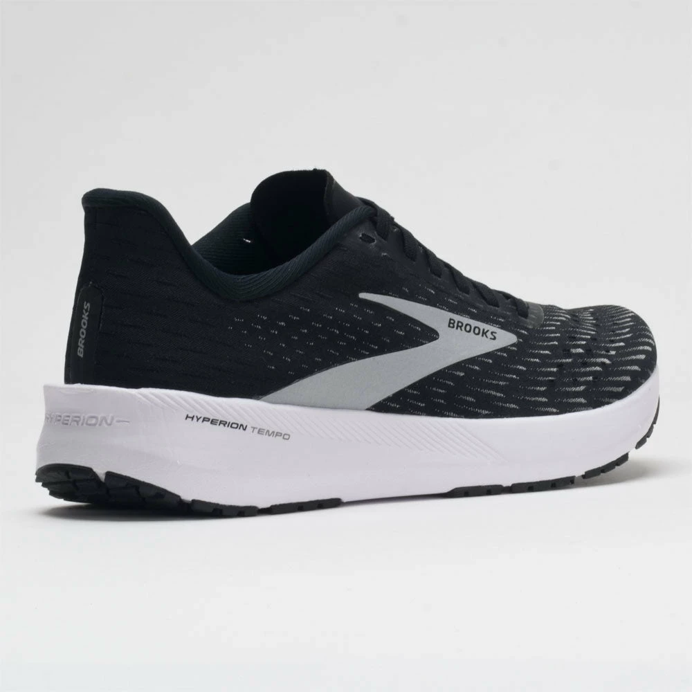 Outlet ๐ Best deal ๐ Brooks Hyperion Tempo Men's Black/Silver/White Running ๐ ๐ Shoes ๐ โจ 8 Brooks Hyperion Tempo Men's Black/Silver/White Running Shoes