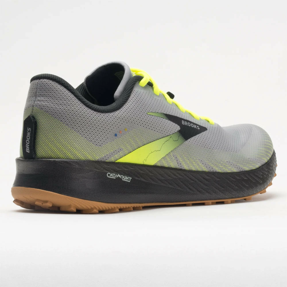 Brand new ✨ Cheapest 😍 Brooks Catamount Men's Gray/Nightlife/Black ⭐ 🎁 8 Brooks Catamount Men's Gray/Nightlife/Black