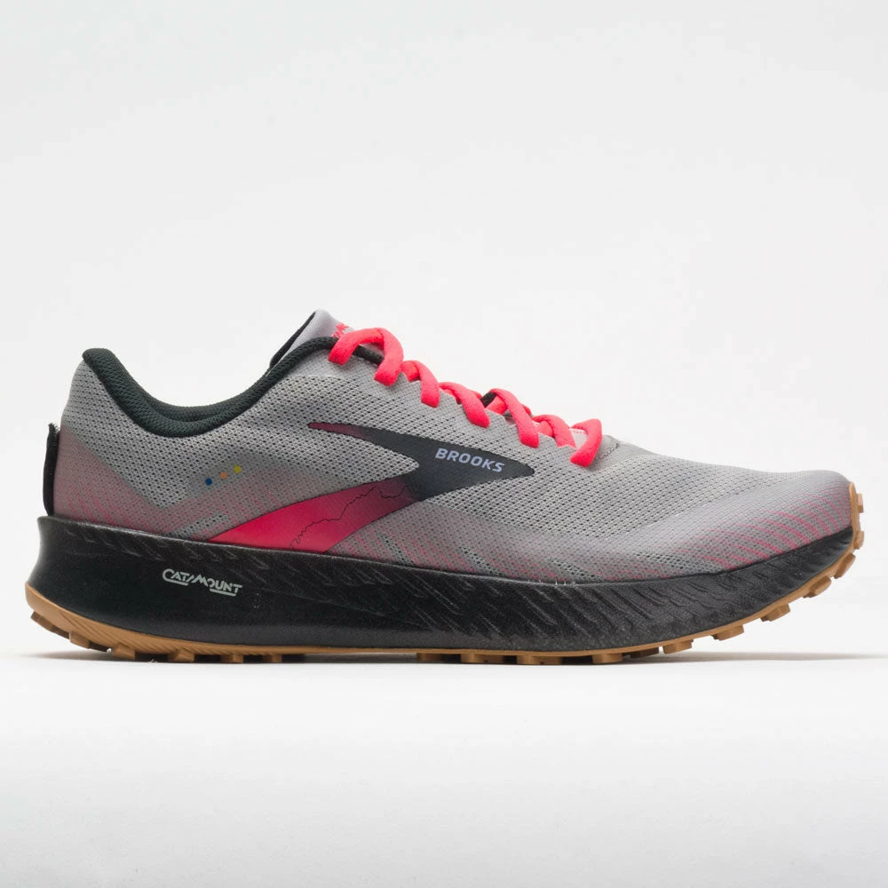Promo ๐ฅ Promo ๐ Brooks Catamount ๐ฉ Women's Alloy/Pink/Black โจ ๐งจ 3 Brooks Catamount Women's Alloy/Pink/Black