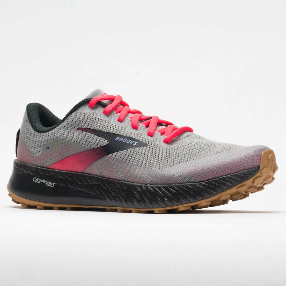 Promo ๐ฅ Promo ๐ Brooks Catamount ๐ฉ Women's Alloy/Pink/Black โจ ๐งจ 7 Brooks Catamount Women's Alloy/Pink/Black