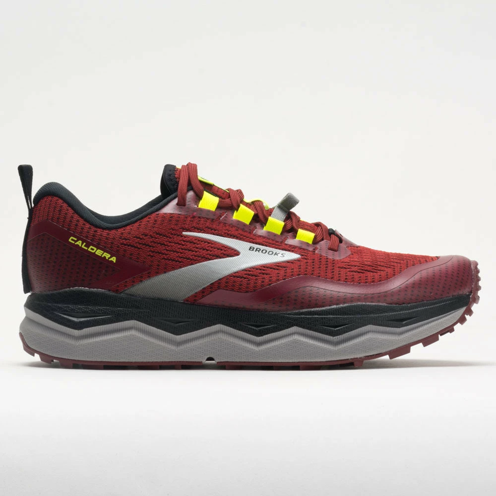 Wholesale 🎉 Best reviews of ⭐ Brooks Caldera 5 Men's Red/Black/Nightlife Trail Running 👞 👞 Shoes ✨ 👍 3 Brooks Caldera 5 Men's Red/Black/Nightlife Trail Running Shoes