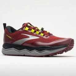Wholesale 🎉 Best reviews of ⭐ Brooks Caldera 5 Men's Red/Black/Nightlife Trail Running 👞 👞 Shoes ✨ 👍 12 Brooks Caldera 5 Men's Red/Black/Nightlife Trail Running Shoes