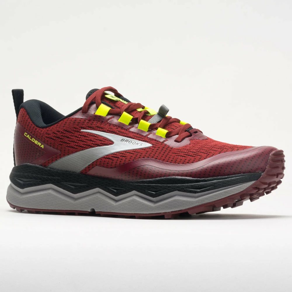 Wholesale 🎉 Best reviews of ⭐ Brooks Caldera 5 Men's Red/Black/Nightlife Trail Running 👞 👞 Shoes ✨ 👍 7 Brooks Caldera 5 Men's Red/Black/Nightlife Trail Running Shoes