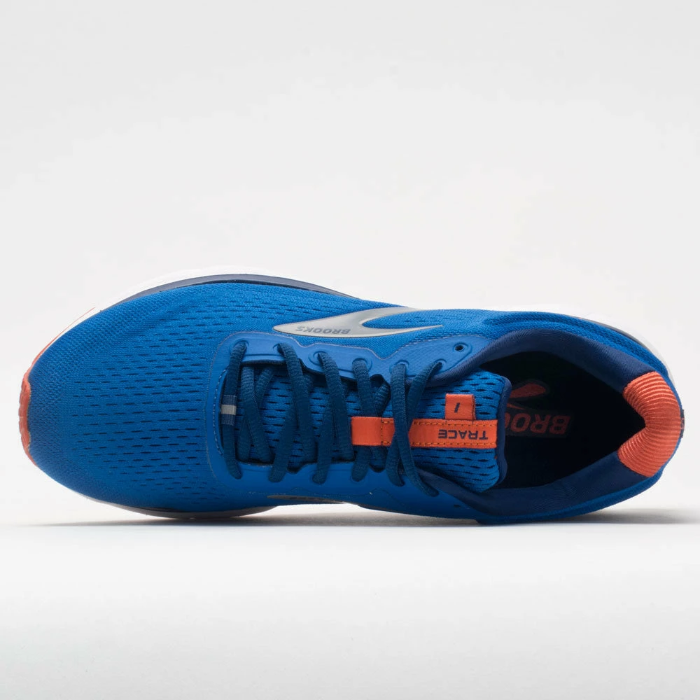 Hot Sale 🛒 Cheap 🛒 Brooks Trace Men's Blue/Navy/Orange 🤩 🥰 5 Brooks Trace Men's Blue/Navy/Orange