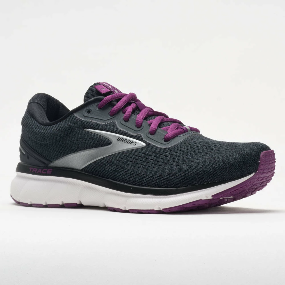 Budget β Coupon π₯ Running π π Shoes Brooks Trace π© Women's Ebony/Black/Wood Violet π₯° 𧨠7 Running Shoes Brooks Trace Women's Ebony/Black/Wood Violet