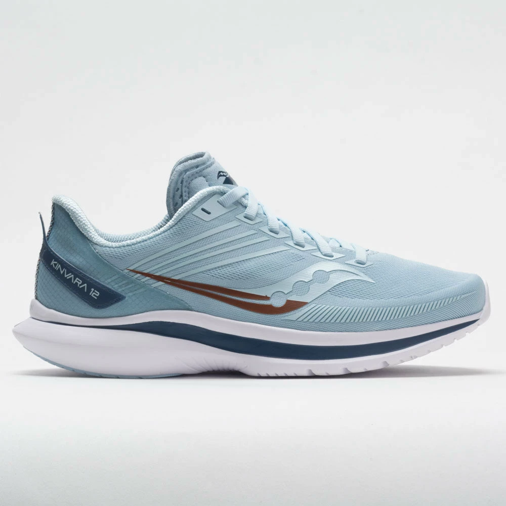 Deals 🎉 Best Sale 💯 Saucony Kinvara 12 👩 Women's Sky/Storm Running 👟 👟 Shoes ✨ ❤️ 3 Saucony Kinvara 12 Women's Sky/Storm Running Shoes