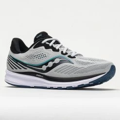 Running Shoes Saucony Ride 14 Men's Fog/Black/Storm