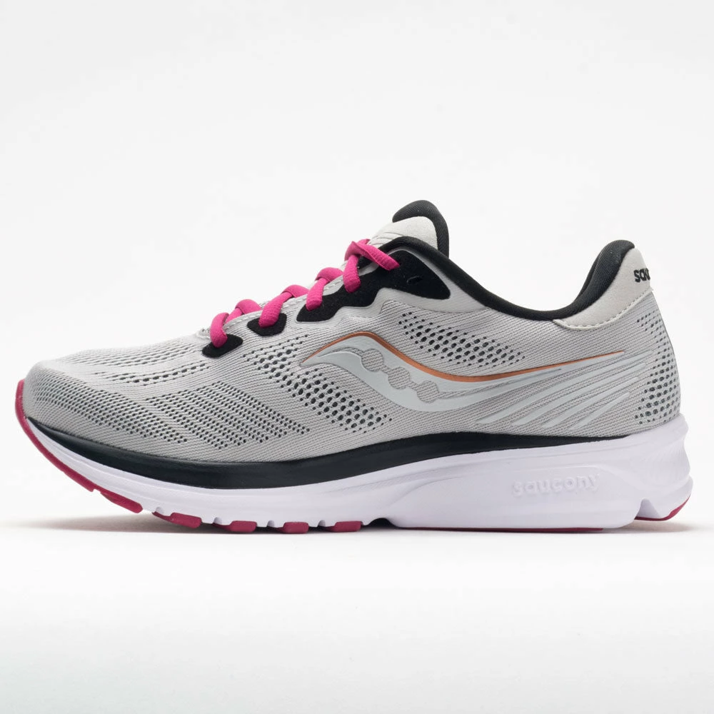 Coupon 👏 Brand new 🛒 Running 👟 👟 Shoes Saucony Ride 14 👩 Women's Fog/Cherry 🤩 ❤️ 4 Running Shoes Saucony Ride 14 Women's Fog/Cherry