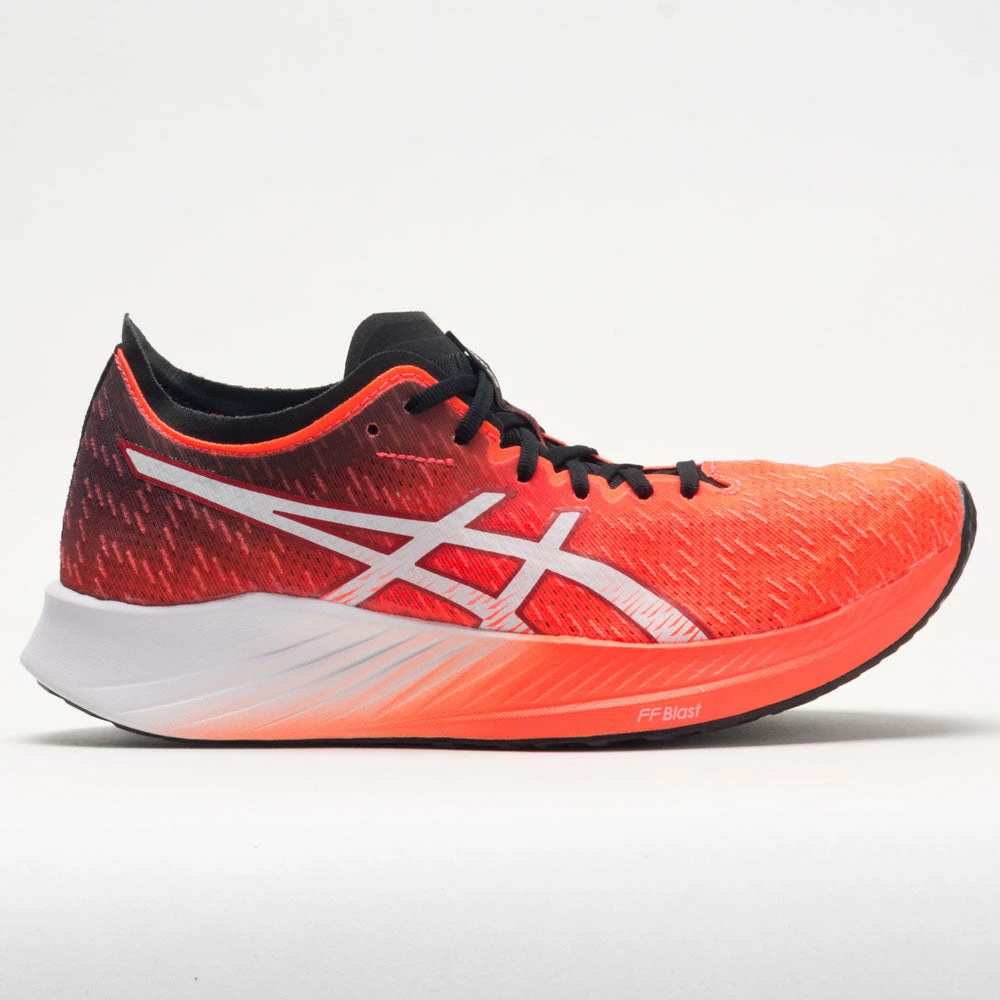Hot Sale 🥰 Coupon 😀 ASICS Magic Speed 👩 Women's Sunrise Red/White Running 👟 👟 Shoes 🔔 🤩 3 ASICS Magic Speed Women's Sunrise Red/White Running Shoes