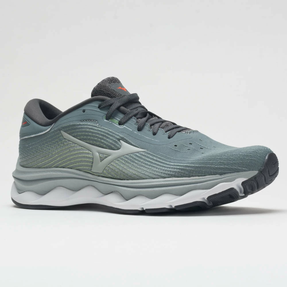 Best Pirce ๐งจ Best deal ๐งจ Mizuno Wave Sky 5 Waveknit Men's Trooper Running ๐ ๐ Shoes ๐ โ๏ธ 7 Mizuno Wave Sky 5 Waveknit Men's Trooper Running Shoes