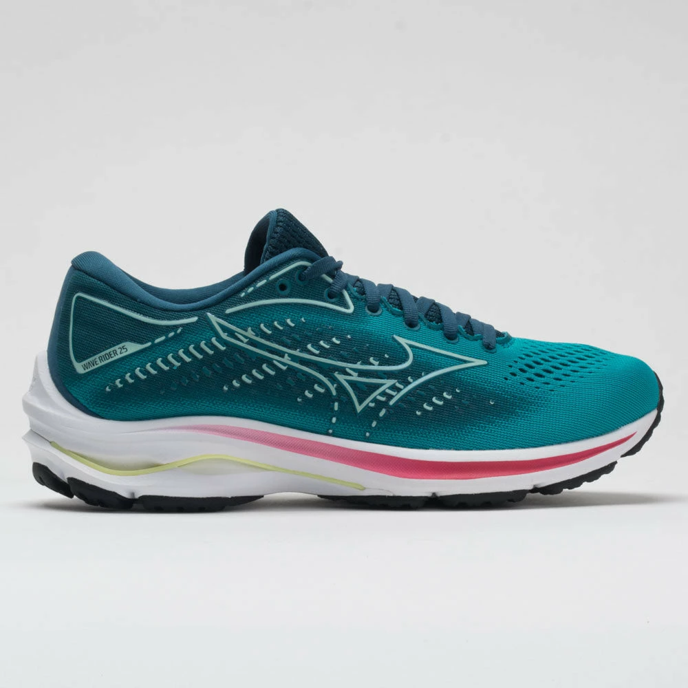 Deals ๐ Best Sale โจ Mizuno Wave Rider 25 ๐ฉ Women's Lake Blue/Clearwater Running ๐ ๐ Shoes ๐งจ ๐ 3 Mizuno Wave Rider 25 Women's Lake Blue/Clearwater Running Shoes