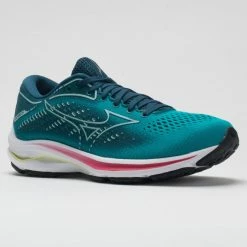 Deals ๐ Best Sale โจ Mizuno Wave Rider 25 ๐ฉ Women's Lake Blue/Clearwater Running ๐ ๐ Shoes ๐งจ ๐ 12 Mizuno Wave Rider 25 Women's Lake Blue/Clearwater Running Shoes