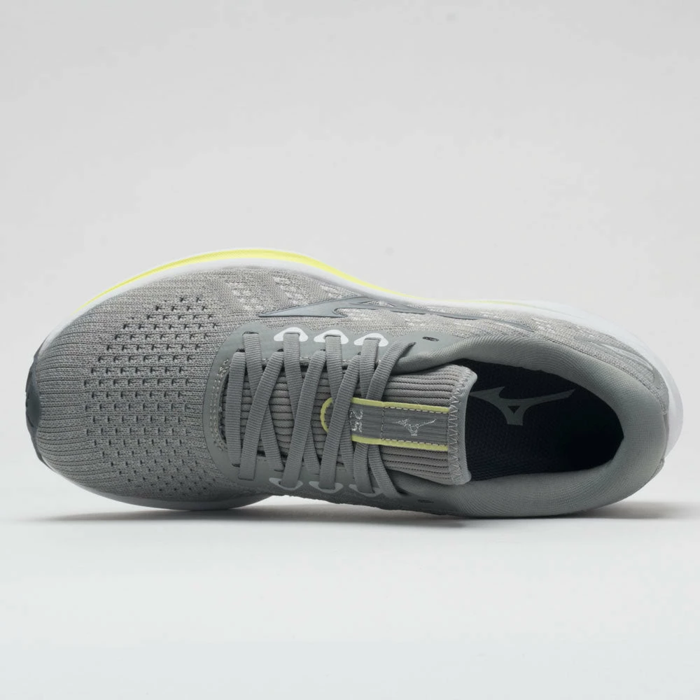 Deals โ Budget ๐งจ Mizuno Wave Rider 25 Waveknit ๐ฉ Women's Harbor Mist/Silver โ โ๏ธ 5 Mizuno Wave Rider 25 Waveknit Women's Harbor Mist/Silver