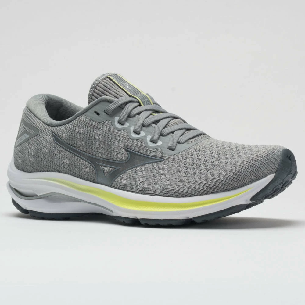 Deals โ Budget ๐งจ Mizuno Wave Rider 25 Waveknit ๐ฉ Women's Harbor Mist/Silver โ โ๏ธ 7 Mizuno Wave Rider 25 Waveknit Women's Harbor Mist/Silver
