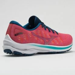 Mizuno Wave Rider 25 Waveknit Women's Cayenne/Phlox Pink