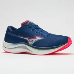 Best Sale ❤️ Flash Sale 😉 Mizuno Wave Rebellion Men's Princess Blue/Paradise Pink ✨ 💯 12 Mizuno Wave Rebellion Men's Princess Blue/Paradise Pink