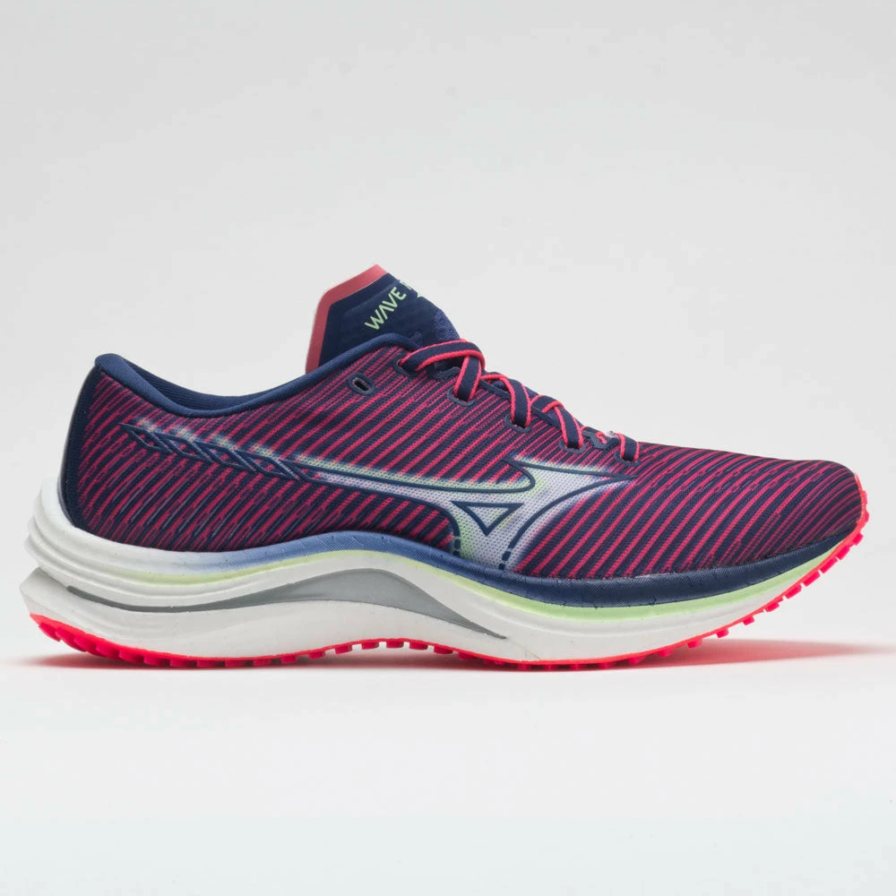 Best Pirce ✨ Discount 👍 Mizuno Wave Rebellion 👩 Women's Diva Pink/Indigo White Running 👟 👟 Shoes 🔥 ⭐ 3 Mizuno Wave Rebellion Women's Diva Pink/Indigo White Running Shoes