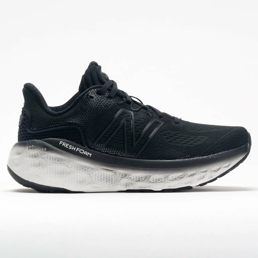 Outlet ๐คฉ Deals ๐ New Balance Fresh Foam More V3 ๐ฉ Women's Black Magnet/Black Metalic Running ๐ ๐ Shoes ๐ ๐ 3 New Balance Fresh Foam More V3 Women's Black Magnet/Black Metalic Running Shoes