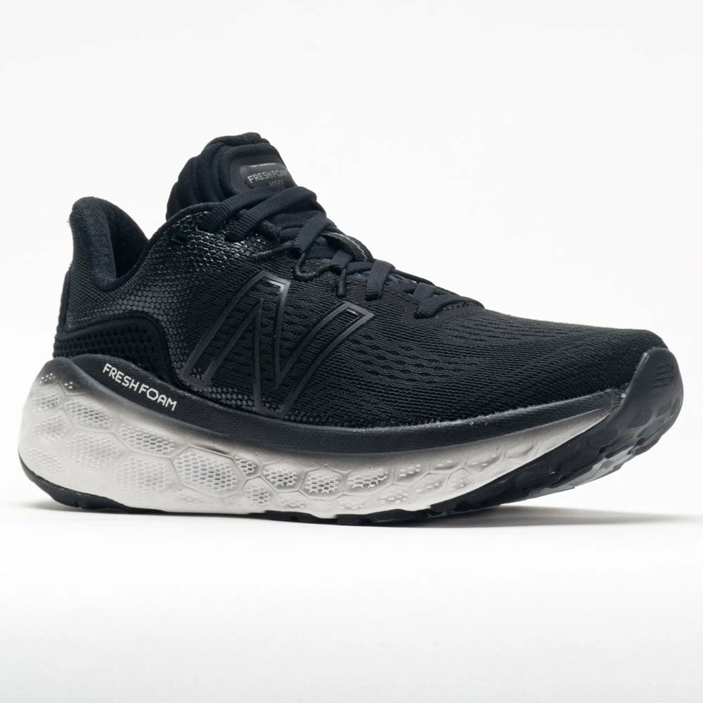 Outlet ๐คฉ Deals ๐ New Balance Fresh Foam More V3 ๐ฉ Women's Black Magnet/Black Metalic Running ๐ ๐ Shoes ๐ ๐ 7 New Balance Fresh Foam More V3 Women's Black Magnet/Black Metalic Running Shoes