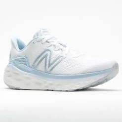 New Balance Fresh Foam More V3 Women's White/UV Glo/Ghost Pepper Running Shoes