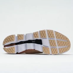 On Running On Cloudboom Women's Savannah/White