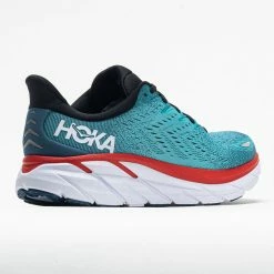 Hoka One One Clifton 8 Men's Real Teal/Aquarelle Running Shoes