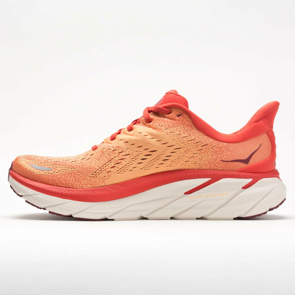 Outlet ๐ Promo ๐ฅฐ Hoka One One Clifton 8 Men's Fiesta/Blazing Orange Running ๐ ๐ Shoes โ๏ธ ๐งจ 4 Hoka One One Clifton 8 Men's Fiesta/Blazing Orange Running Shoes