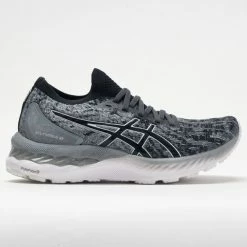 ASICS GEL-Nimbus 23 Knit Women's Sheet Rock/Black Running Shoes