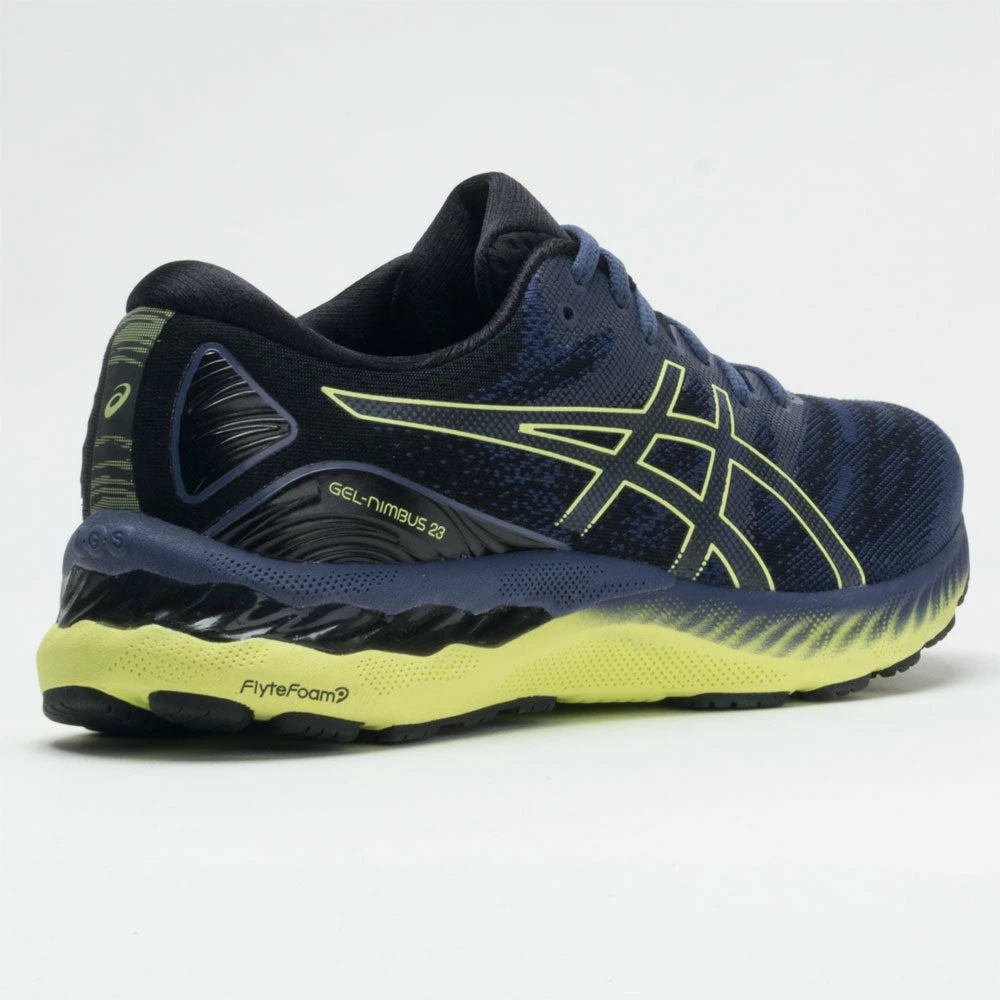 Best deal โค๏ธ Best Sale ๐ ASICS GEL-Nimbus 23 Men's Thunder Blue/Glow Yellow โค๏ธ โค๏ธ 8 ASICS GEL-Nimbus 23 Men's Thunder Blue/Glow Yellow