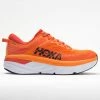 Hoka One One Bondi 7 Men's Persimmon Orange/Fiesta Running Shoes