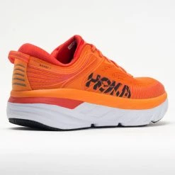 Hoka One One Bondi 7 Men's Persimmon Orange/Fiesta Running Shoes