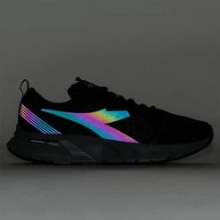 Diadora Mythos Blushield Volo Men's Hip Black/Steel Gray Running Shoes