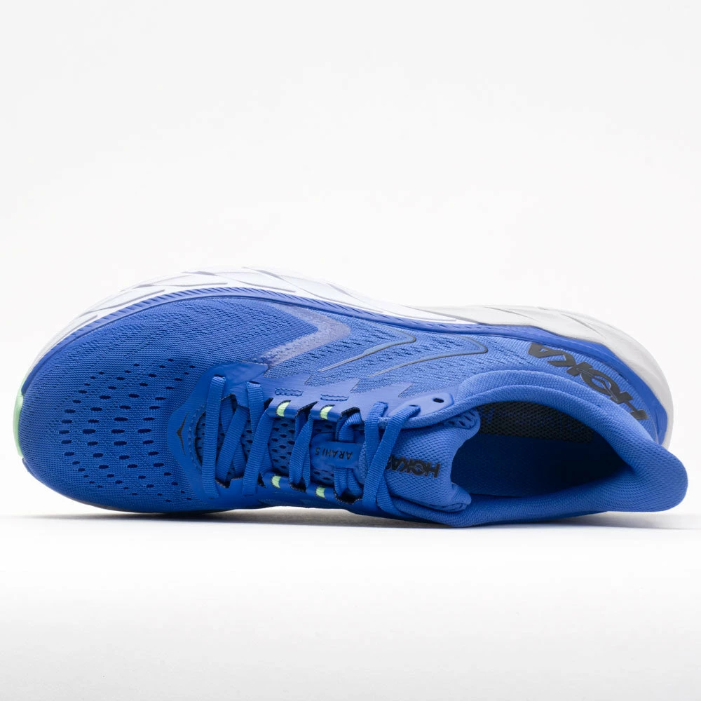 Outlet 😉 Top 10 ⭐ Hoka One One Arahi 5 Men's Dazzling Blue/Black 💯 🎉 5 Hoka One One Arahi 5 Men's Dazzling Blue/Black