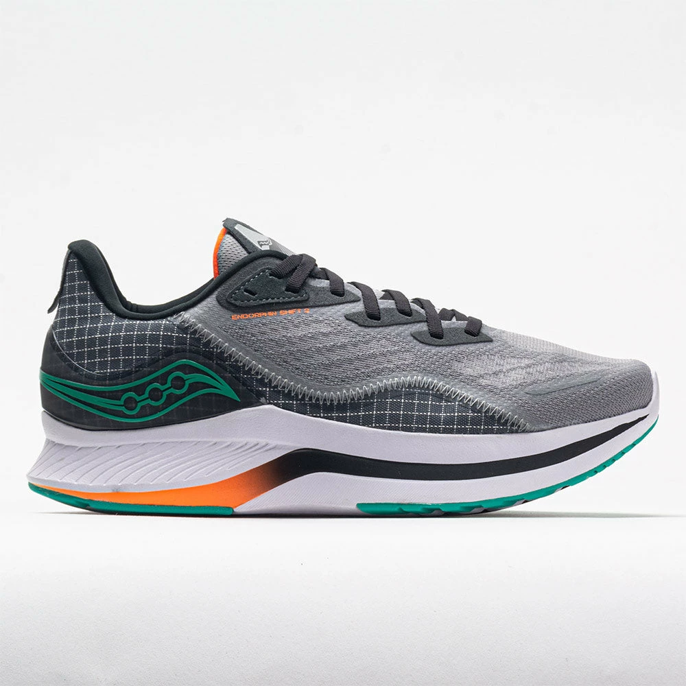 Coupon 😍 Brand new 🥰 Running 👞 👞 Shoes Saucony Endorphin Shift 2 Men's Alloy/Jade ❤️ 😀 3 Running Shoes Saucony Endorphin Shift 2 Men's Alloy/Jade