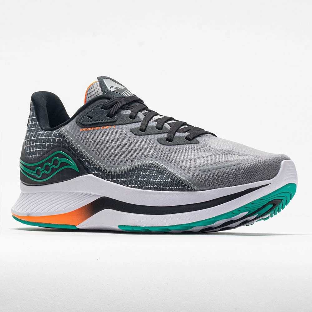 Coupon 😍 Brand new 🥰 Running 👞 👞 Shoes Saucony Endorphin Shift 2 Men's Alloy/Jade ❤️ 😀 7 Running Shoes Saucony Endorphin Shift 2 Men's Alloy/Jade