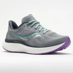 Discount ๐ Best reviews of ๐ Running ๐ ๐ Shoes Saucony Hurricane 23 ๐ฉ Women's Fog/Ultraviolet ๐ ๐ฏ 12 Running Shoes Saucony Hurricane 23 Women's Fog/Ultraviolet