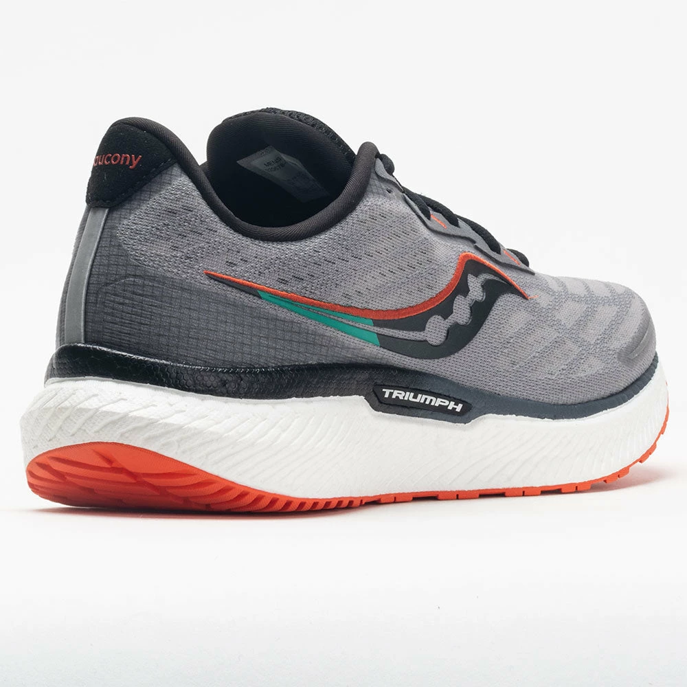 Best deal ๐ Buy โ Saucony Triumph 19 Men's Alloy/Fire Running ๐ ๐ Shoes ๐ฅฐ โค๏ธ 8 Saucony Triumph 19 Men's Alloy/Fire Running Shoes