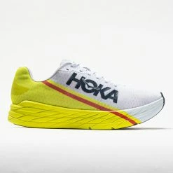 Running Shoes Hoka One One Rocket X Unisex White/Evening Primrose