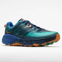Brand new โ๏ธ Coupon ๐คฉ Hoka One One Speedgoat 4 Men's Atlantis/Dazzling Blue ๐ ๐ฏ 12 Hoka One One Speedgoat 4 Men's Atlantis/Dazzling Blue
