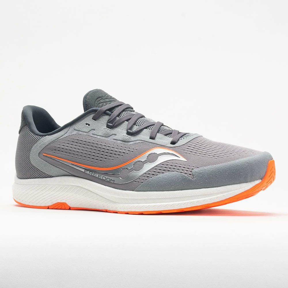 Best Pirce โจ Deals ๐ Running ๐ ๐ Shoes Saucony Freedom 4 Men's Alloy/Orange โ โจ 7 Running Shoes Saucony Freedom 4 Men's Alloy/Orange